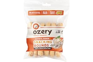 OZERY BAKERY INC. Ozery Bakery Oatmeal Cookie Snacking Rounds, 12 Buns, 10.6 Ounce (Pack of 6)