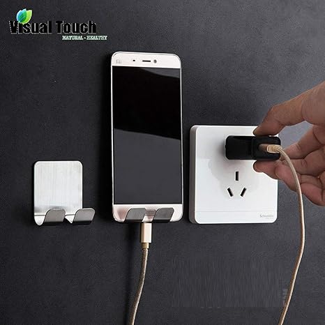 Soporte De Pared Calcomania Para Telefono Celular Estante Para