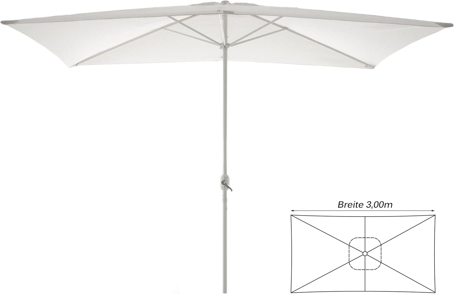 Weißer sonnenschirm Clearance