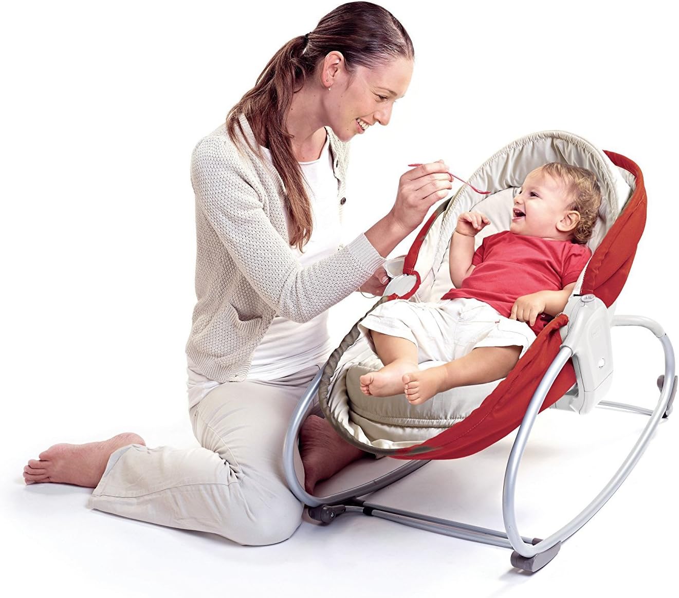 tiny love red rocker napper