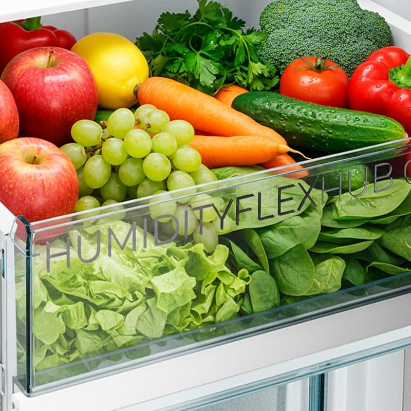 Kühl-Gefrier-Kombination Bolero CoolMarket Combi 322i WD Inox E
