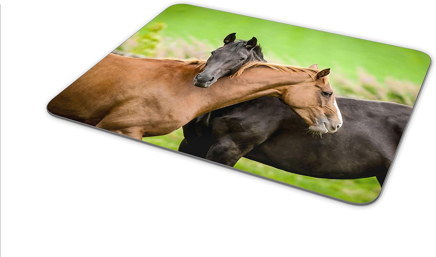 Destination Vinyl Ltd Equestrian Friendship Mouse Mat Pad - Horse Lover Farming Computer #14622, Multicolor - Image 5