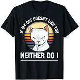 Grumpy Funny Cat T-Shirt