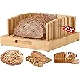 Bread Slicer for Sourdough Rounds & Homemade Bread, 10.5″ Adjustable Large Wide Capacity, Perfect for Artisan Loaves, Durable & Easy to Use – The Ideal Gift for Baking Enthusiasts