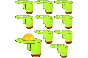 Jspupifip 10 Pack Hard Hat Sun Shade Full Brim High Visibility Hard Hat Sun Visor with Reflective Strip for Construction Sites