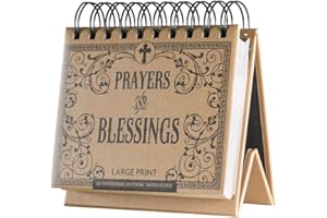 DaySpring - Prayers and Blessings - Large Print - An Inspirational DaySpring DayBrightener - Perpetual Calendar