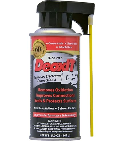 DeoxIT LABORATORIES CAIG Amazon.com: DESCETE　5L D5S6 F5S and Cleaner Contact トップス