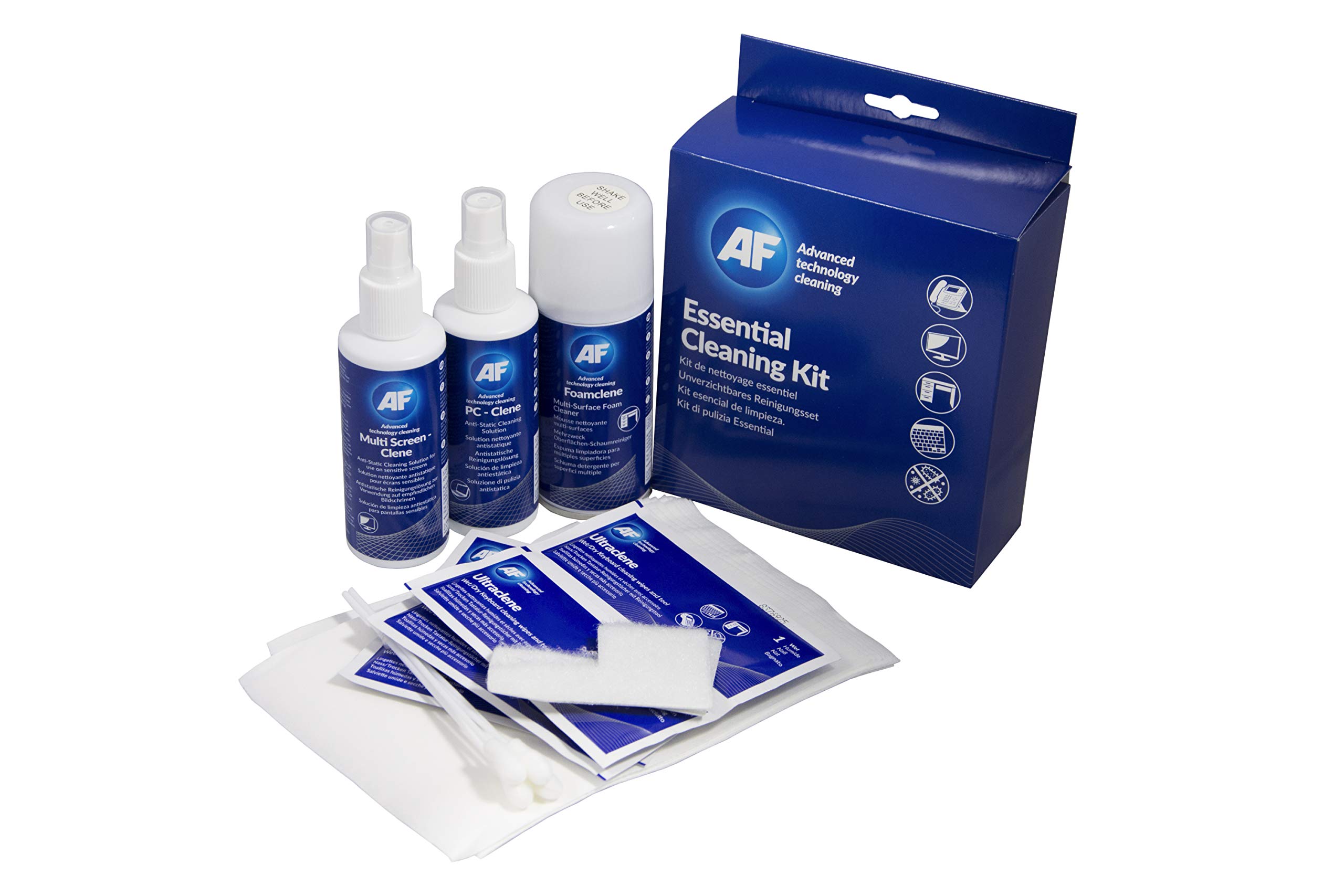 AF Essential Cleaning Kit - All Products to Ensure a Clean Workstation, ECK001