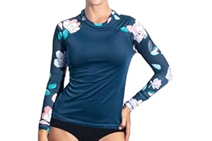 Kanu Surf Womens Keri Long-Sleeve UPF 50+ Rashguard