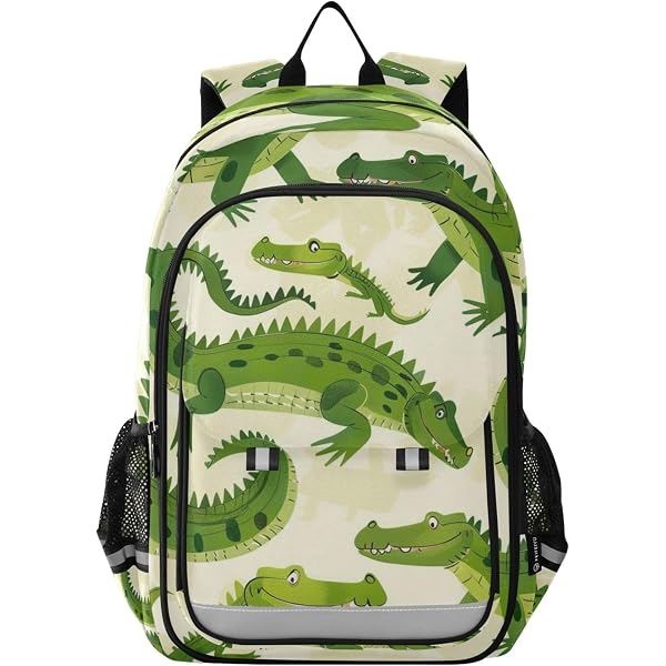 ALAZA Lightweight Dinosaur Backpack For School | 16 Inch Laptop Compartment | Water Resistant Polyester Bookbag For Teens - View #9