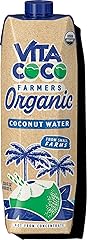 Vita Coco Farmers Organic Coconut Water, 33.8 Oz