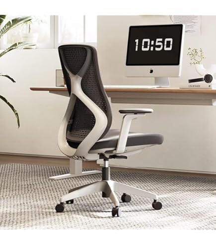 定侕以下❗️PROFESSIONAL PADDED SETUP GRAY Amazon.com: ZZH Mesh Office Chair with Adjustable Lumbar