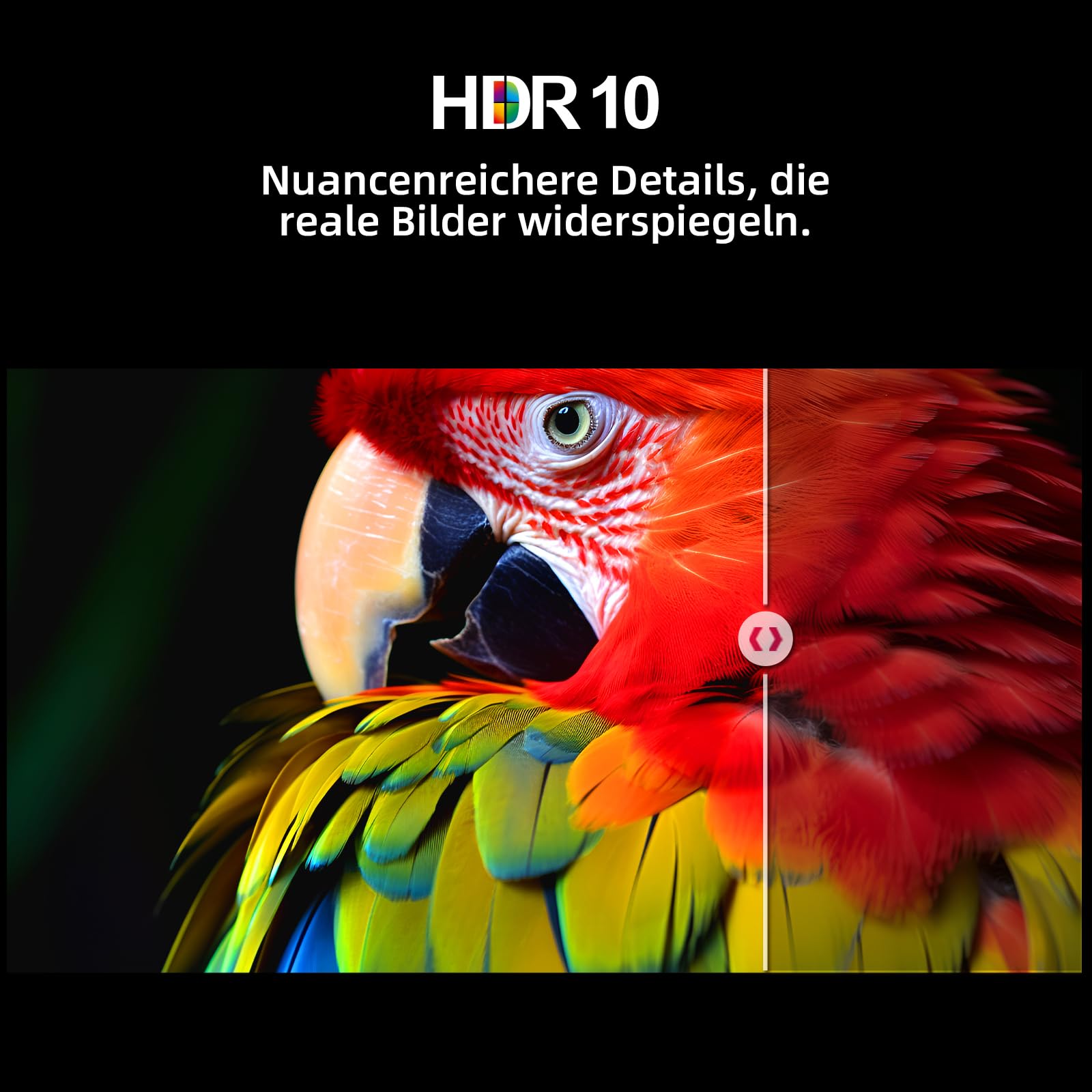 CHIQ 40QA10 40 Zoll(100 cm) Ful-HD QLED Google Smart TV mit HDR10, Dolby Audio, Airplay, Chromecast, Integrierter Triple Tuner (DVB-C/T/T2/S/S2), Prime Video, Integrierter Google Assistant 6