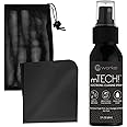 mTech! Electronic Cleaning Kit with Spray Bottle & Cloth [Travel Size] Screen Cleaning Kit for Smartphones, Tablets, TVs, Laptops and All Tech with Plush Microfiber Cloth and Screen Shine Formula