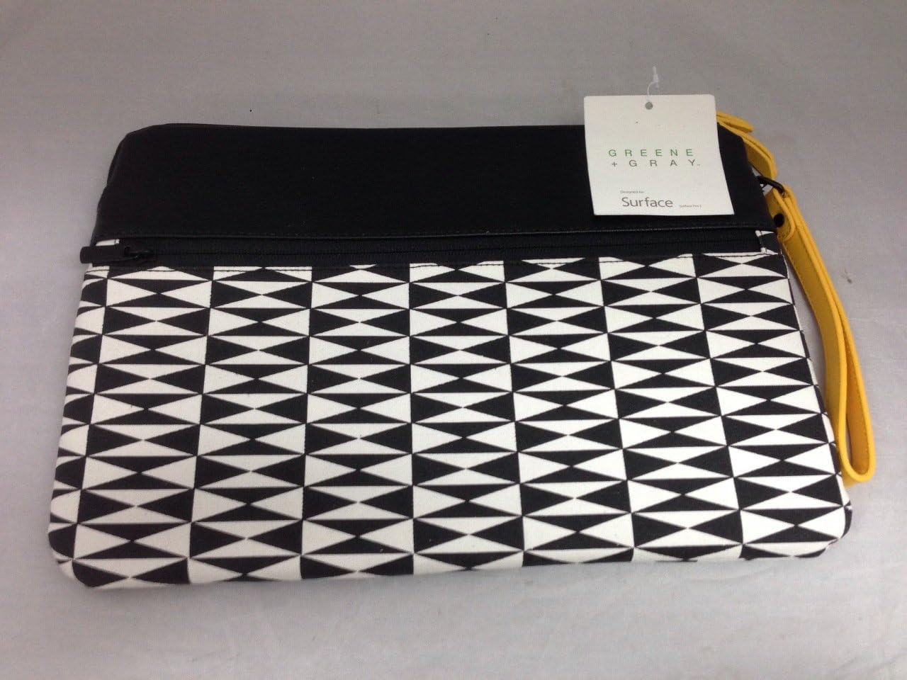 Greene + Gray Surface Pro 3 Sleeve (Black,Yellow), by GREENE + GRAY