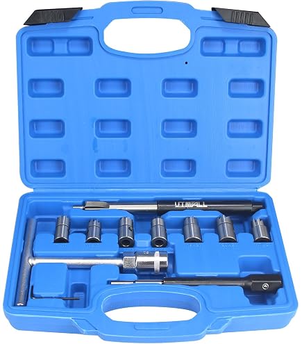 Amazon.com: 8milelake 17Pcs Diesel Injector Seat Cutter Cleaner