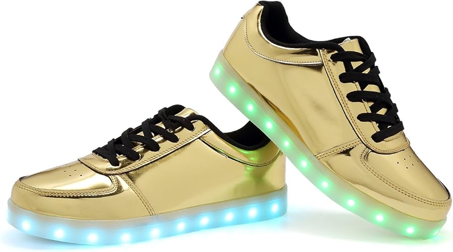 Men�s Shoes Men Women Adult LED Light Up Shoes Luminous