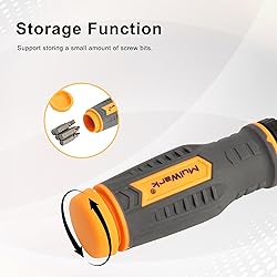 MULWARK Screwdriver Bit Set & Socket Kit, 77-Pieces