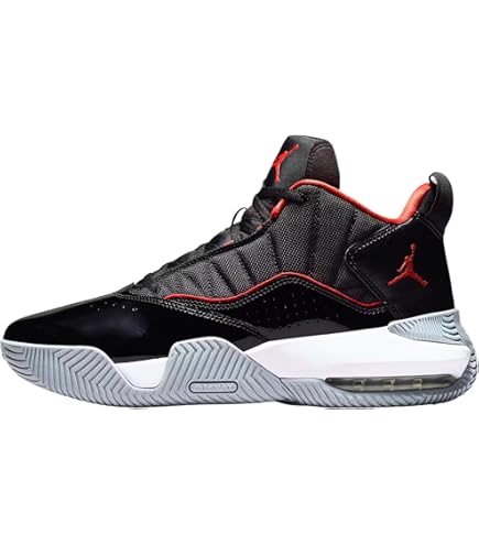 Amazon.com | Nike Jordan Stay Loyal Mens Shoes, Black/Chile Red
