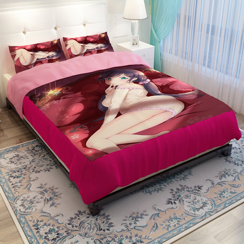 MeMoreCool Japanese Anime Lovelive Bedding Set Personality