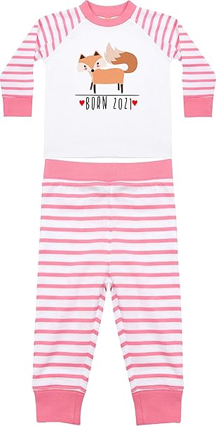 Kleckerliese Pyjama Pour Bebe Enfant Avec Inscription En Allemand Born 21 Et Motif Renard 0 6 Mois Amazon Fr Vetements Et Accessoires