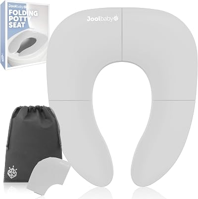 Jool Baby Folding Travel Potty Seat Girls Fits Round & Oval Toilets