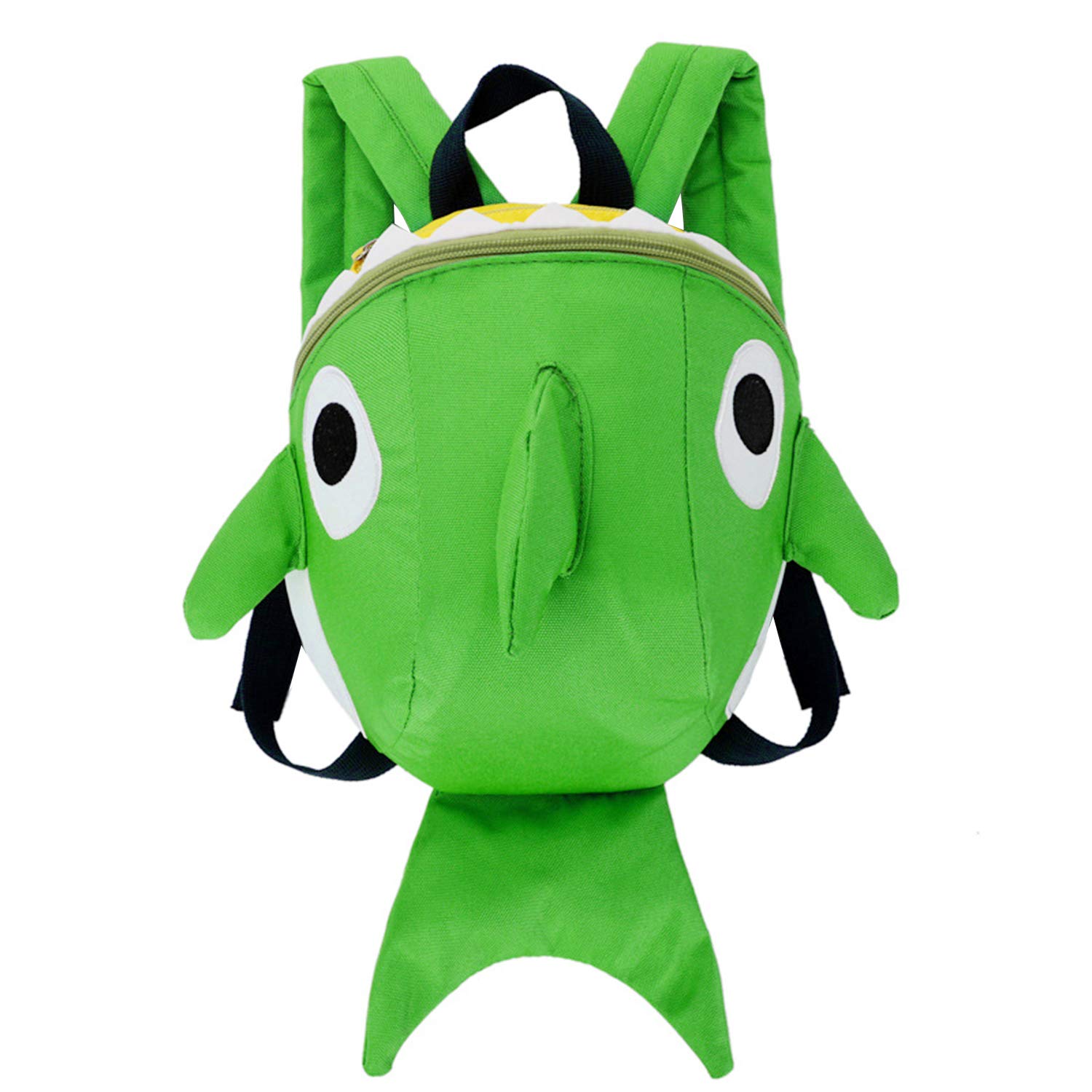 Moonlove Baby Kids Toddlers Cute Shark Walking Safety Harness Backpack Baby Walker's Bag With Safety Reins Belts Travel Backpack Cartoon Nursery School Bag for Boys Girls