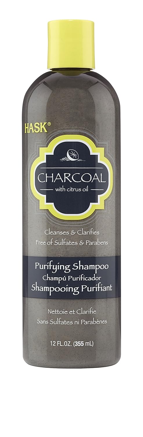 Hask Charcoal Clarifying Shampoo, 12 Ounce
