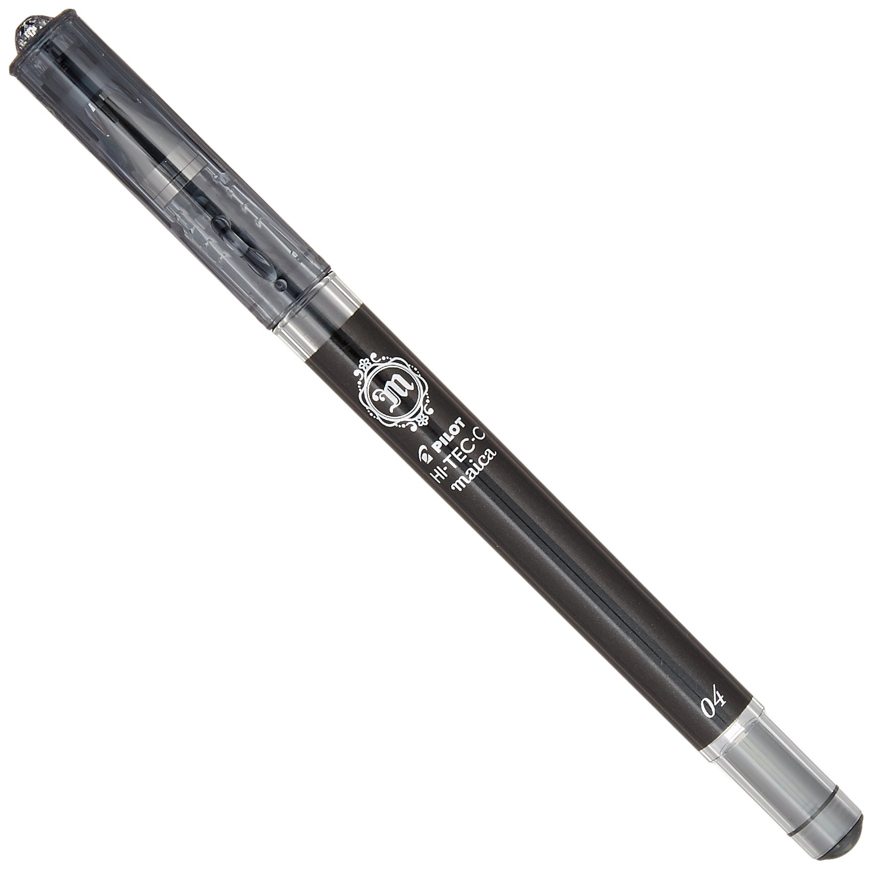 Pilot Hi-Tec-C Maica Gel Ink Pen - 0.4 mm - Black