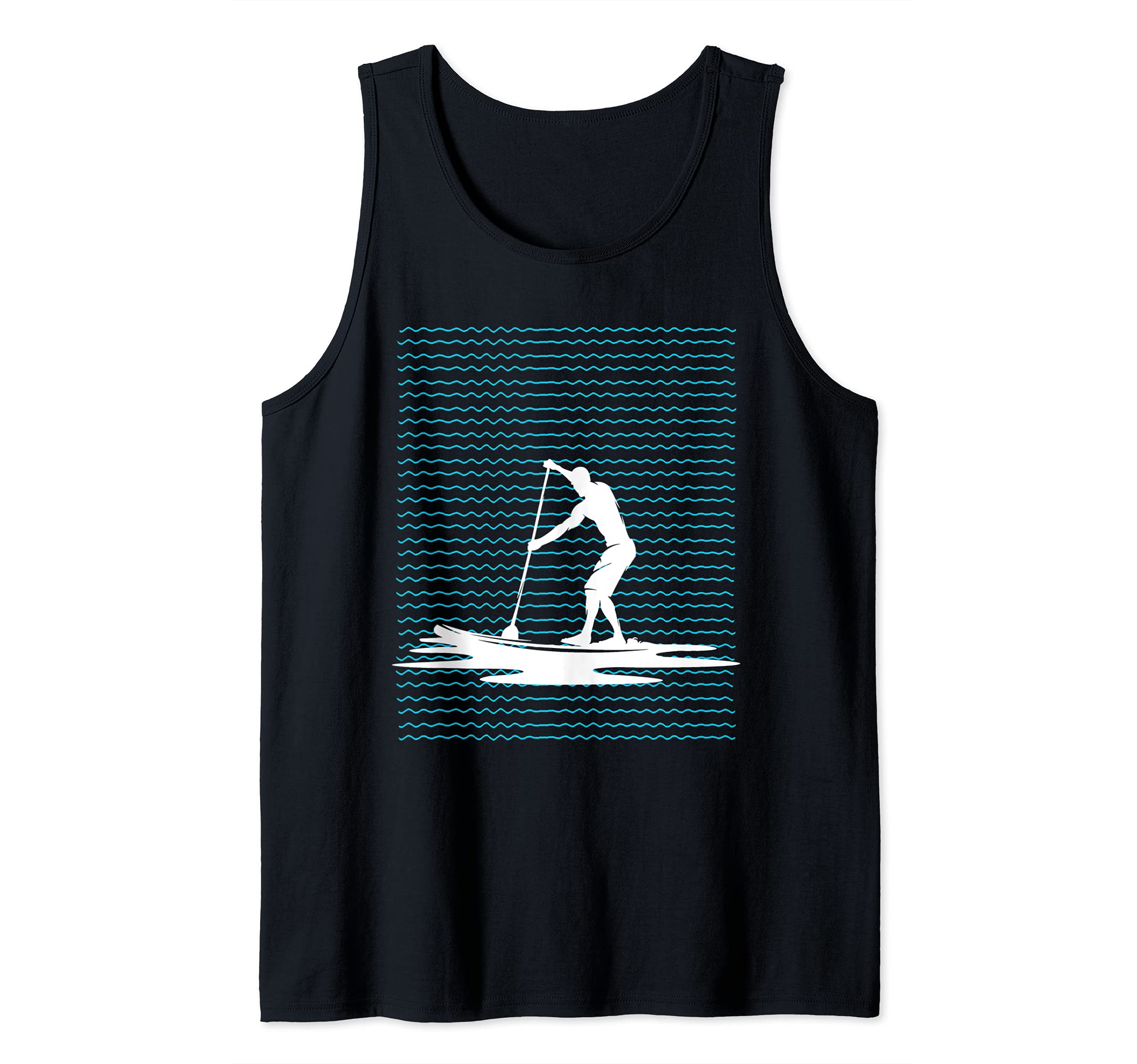 Stand Up Paddler Paddleboard Sports Paddleboarding SUP Tank Top