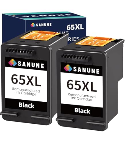 Hotsell 65XL Substituição Do Cartucho De Tinta Para 65 Xl Hp65 Para Envy DeskJet3720 3722 3755