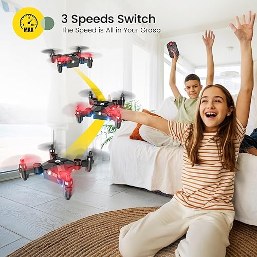 Holy Stone HS190 Foldable Mini Nano RC Drone for Kids Gift