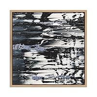 SIGNWIN Framed Canvas Wall Art Colorful Texture Canvas Prints Home Artwork Decoration for Living Room,Bedroom - 16x16 inches