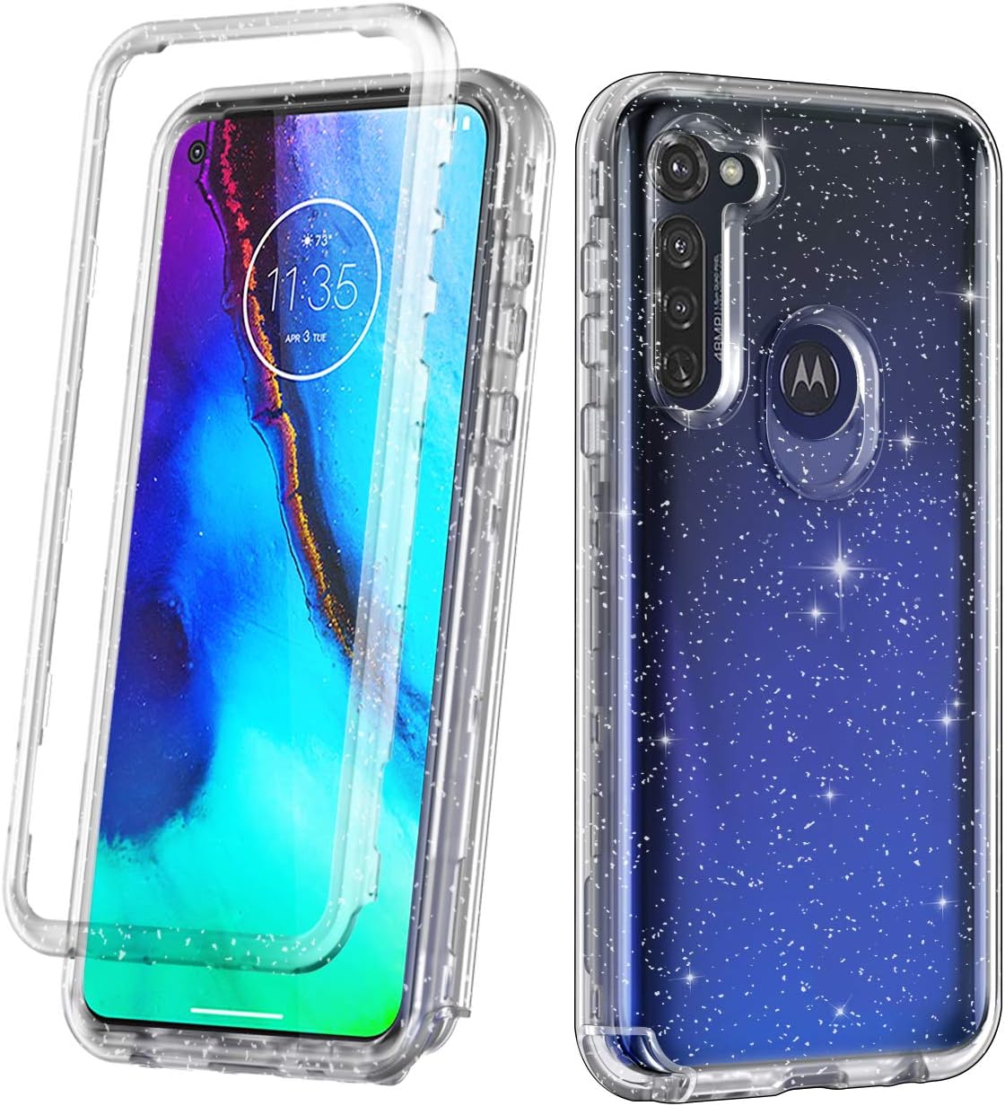 clear moto g stylus case