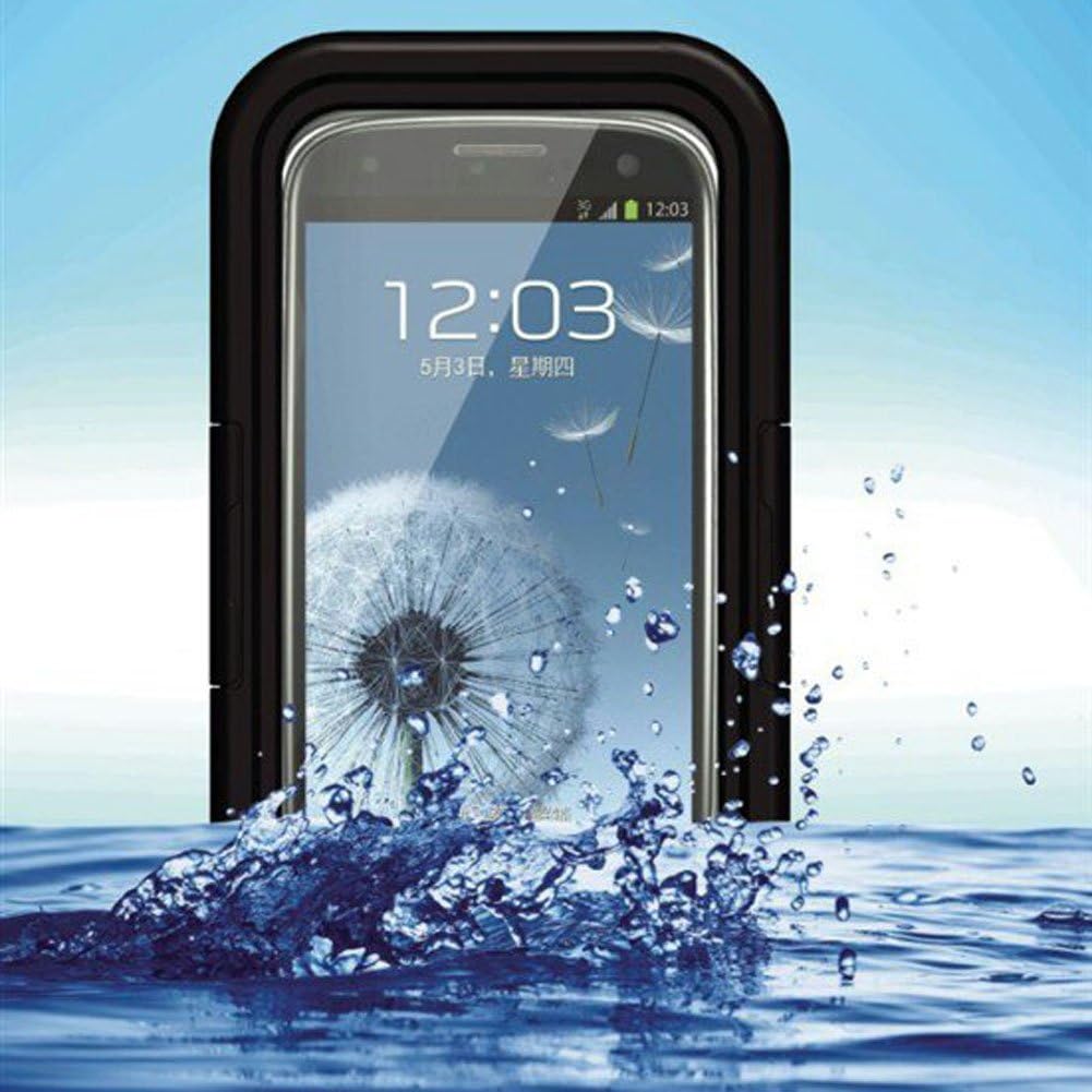Black Durable Shockproof Waterproof Dive Case Cover for