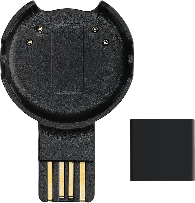 kwmobile USB Charging Cable for Polar Verity Sense OH1 Smartwatch - Black