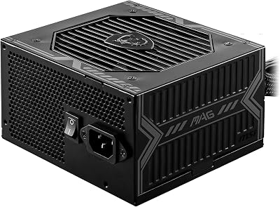MSI MAG A550BN UK 550W 80 Plus Bronze Non-Modular PSU 12V Single-Rail