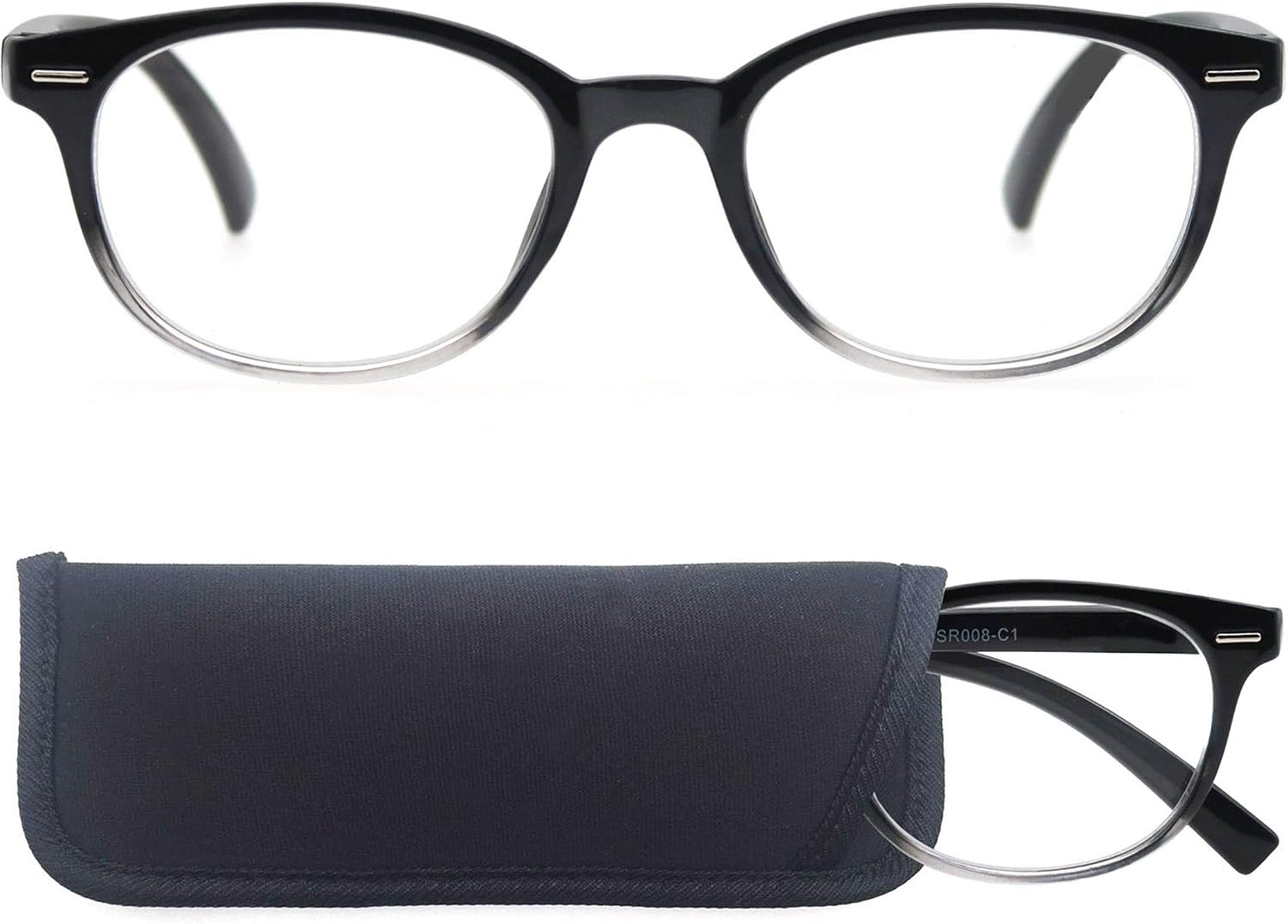 MODFANS Women Reading Glasses 2.0 3 Pair Stylish Ladies Readers with Comfort Spring Hinge Pattern Design for Fashion Women Reading Pouch Included - Image 4