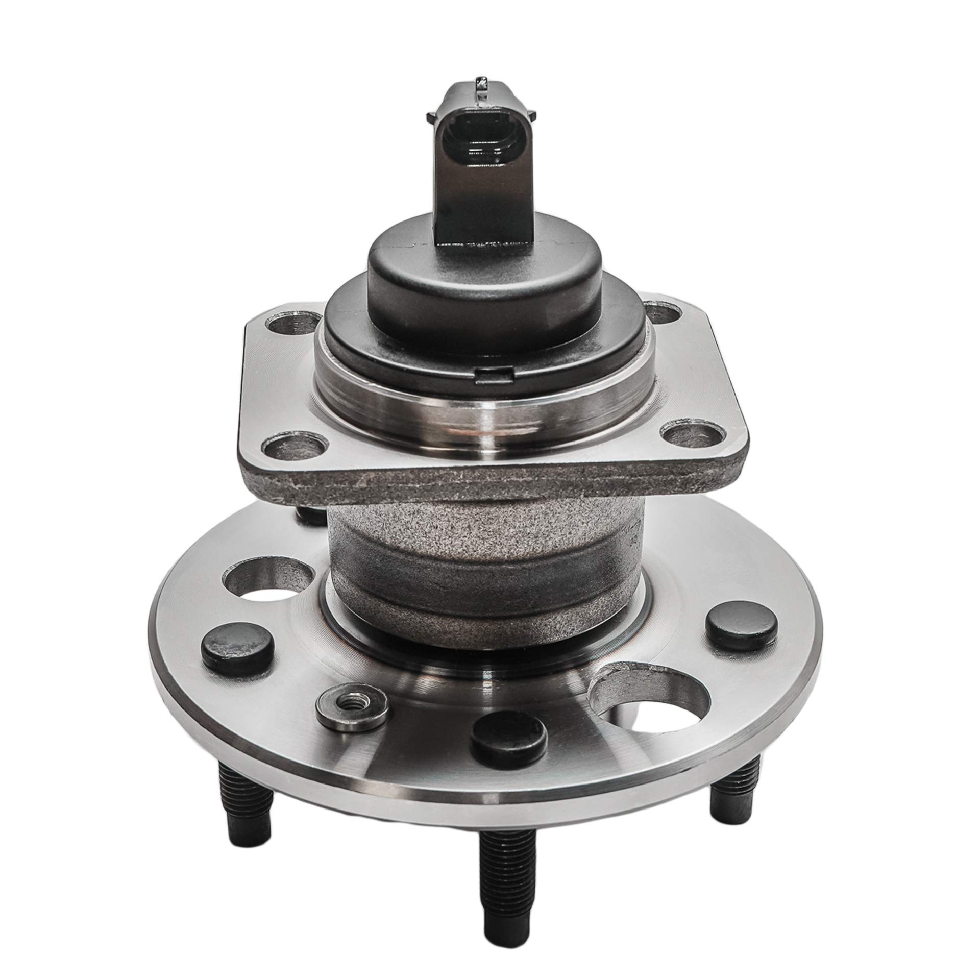 Detroit AxleRear Wheel Bearing Hub for Buick Lesabre Lucerne Park Avenue Riviera Chevy Malibu Cadillac DeVille DTS Eldorado Seville Pontiac Grand Am Aurora Wheel Hub Bearing Assembly Replacement