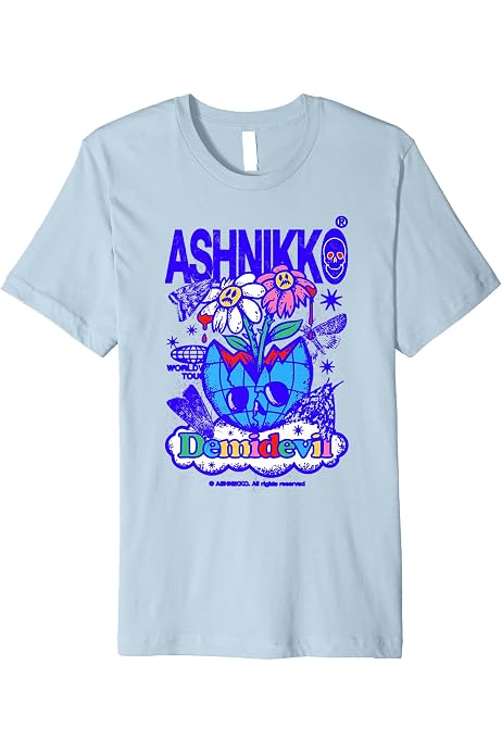 Amazon.com: Ashnikko - Ashnikko Logo Dragon Premium T-Shirt : Clothing,  Shoes & Jewelry