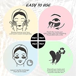 Maskiss Under Eye Patches(8 Pairs), 24K
