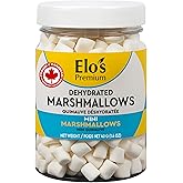 Dehydrated Marshmallows 40g – Crunchy, Sweet & for Hot Chocolate, Cereal, Baking & Snacking – Mini Dried Marshmallows for Des