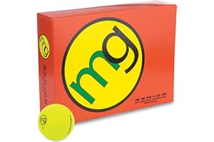 MG Golf Balls Senior Longest with Speed, Distance, & Maximum Enjoyment (1-Dozen)
