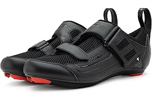 Tommaso Veloce II Cycling Shoes - Ride in Style - Peloton Shoes Triathlon Road Bike Indoor Cycling Men Women Compatible with Look Delta SPD SPD-SL Cleats White Black