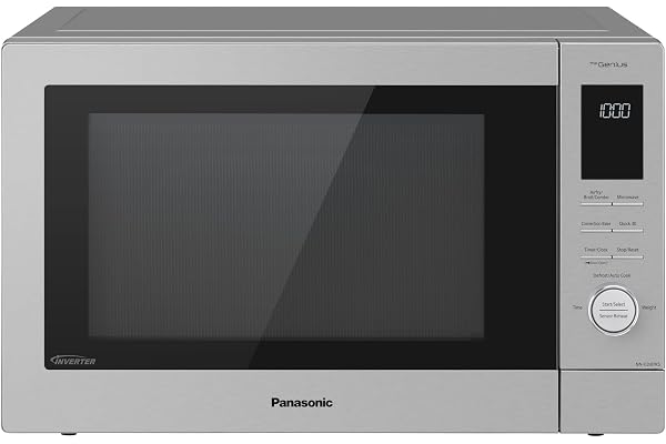 Panasonic NNCD87KSC 4-in-1 Combination Oven with Air Fry, Convection, 1.2 Cu.ftMicrowave and Broil, 20 Auto Cook Menus, Child