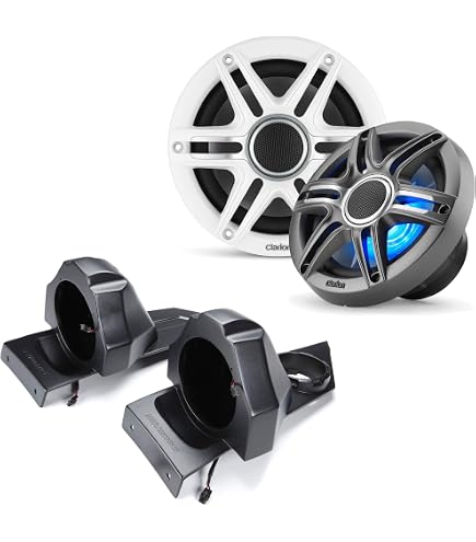 Amazon.com: Clarion CMM-10 Marine Source Unit with (2) CMSP-651