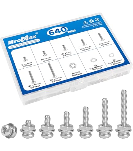 mmsss ⭐︎ Amazon.com: uxcell M2-0.4 x 20mm Fine Thread 304 Stainless
