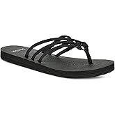 Sanuk Yoga Sandy II | Flip Flops for Women | Yoga Sandals For Women | Women's Beach Sandals | Memory Foam Footbed