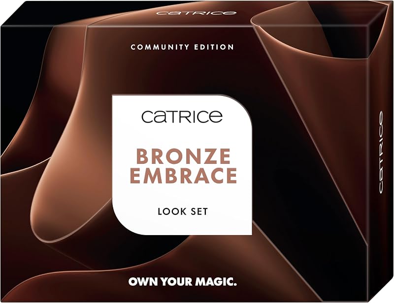 Catrice Bronze Embrace Look Set Acabamento Natural Brilhante e Brilhante (1 peça)
