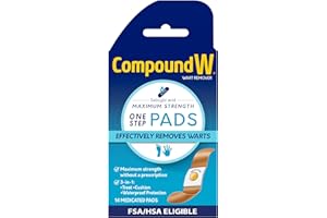 Compound W Wart Remover Maximum Strength One Step Pads, 14 Medicated Pads